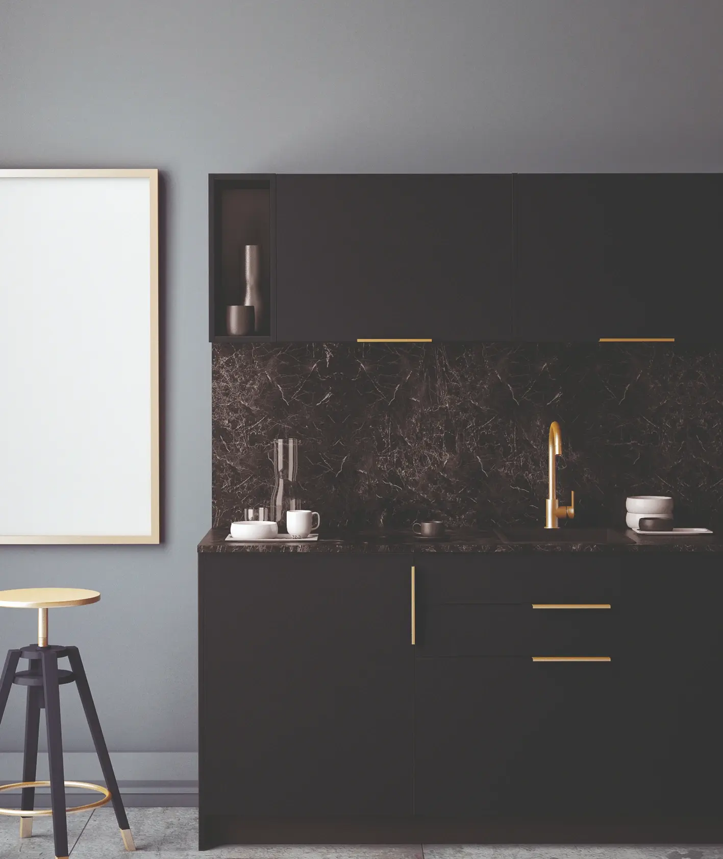 Çamsan Ordu Siyah MDFLAM